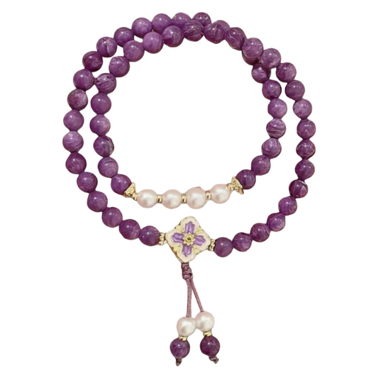 Natural Charoite Bracelet