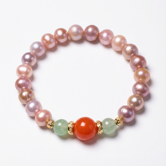 Pearl & Agate Bracelet