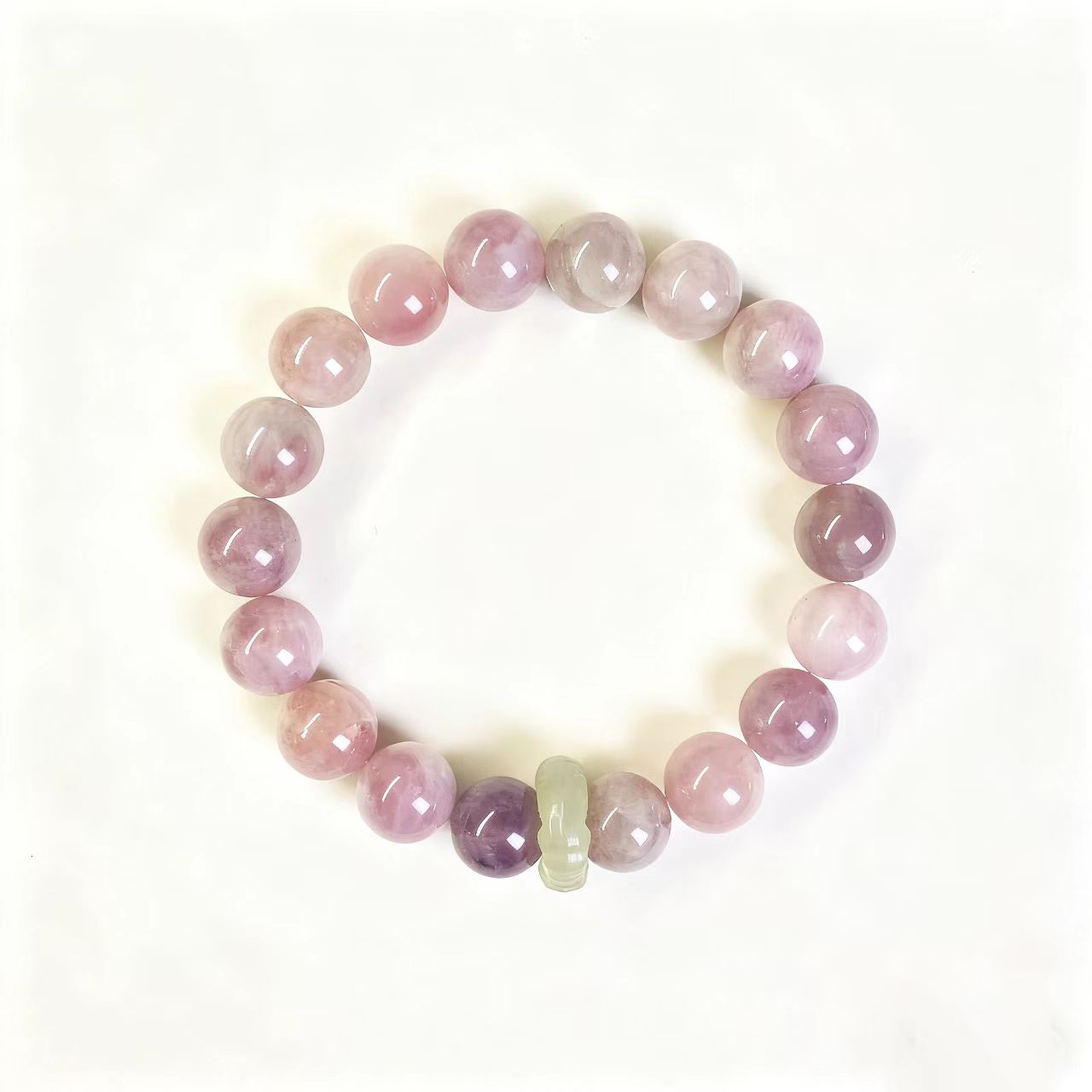 Natural rose quartz bracelet