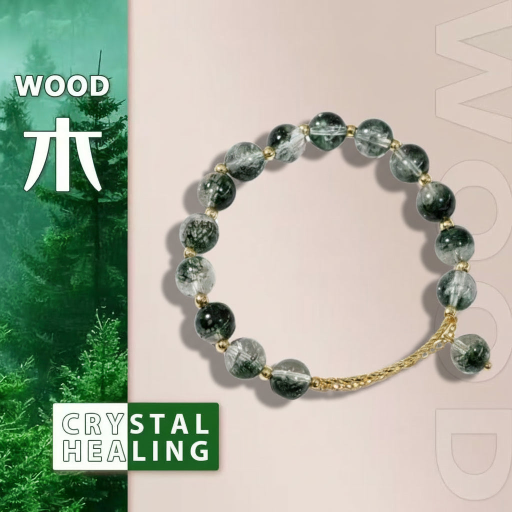 Moss Agate Harmony Bracelet