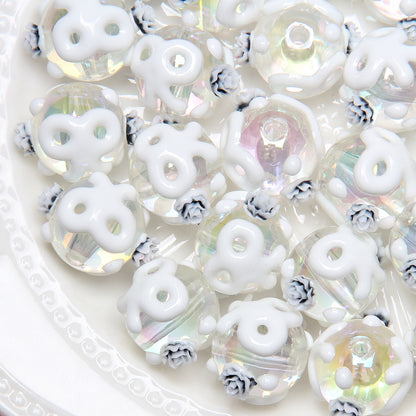 Viral Hand-Painted Resin Beads | DIY Beading Supplies | Phone Charm, Car Hanging, Bag Charm Loose Beads Wholesale DIY Accessories