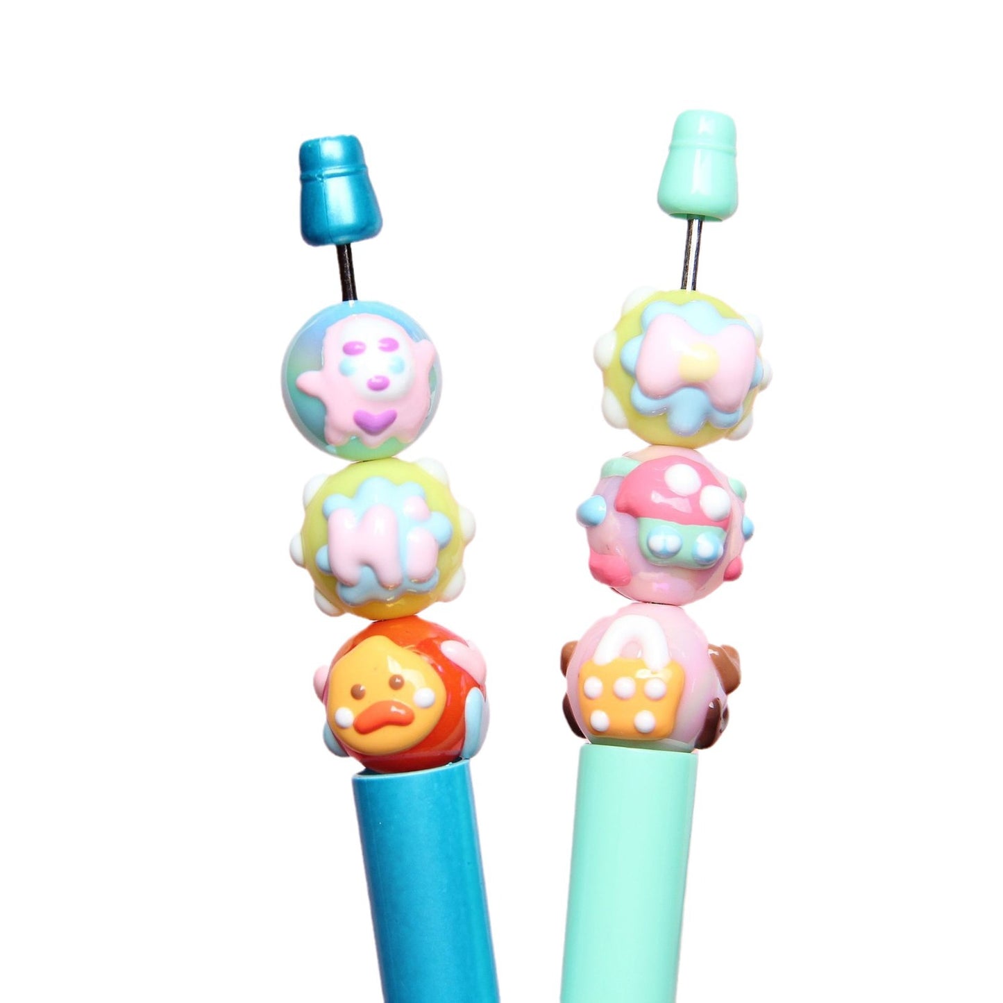 Viral Hand-Painted Resin Beads | DIY Beading Supplies | Phone Charm, Car Hanging, Bag Charm Loose Beads Wholesale DIY Accessories