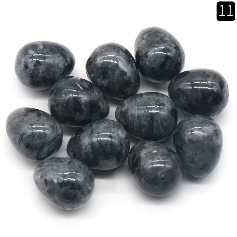 The Genesis Collection: 20mm Mini Natural Crystal & Agate Eggs | Spiritual Home Decor & Easter Energy Gifts