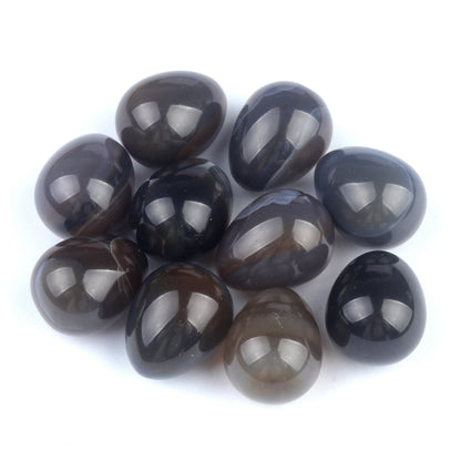 The Genesis Collection: 20mm Mini Natural Crystal & Agate Eggs | Spiritual Home Decor & Easter Energy Gifts
