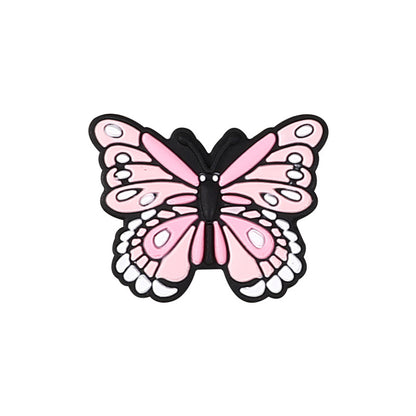 Butterfly Silicone Beads for Kids DIY Jewelry Making – Colorful Insect Focal Beads for Bracelets, Crafts & Accessories（20pcs)