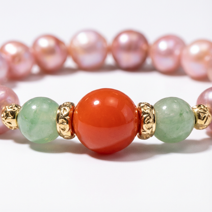Pearl & Agate Bracelet