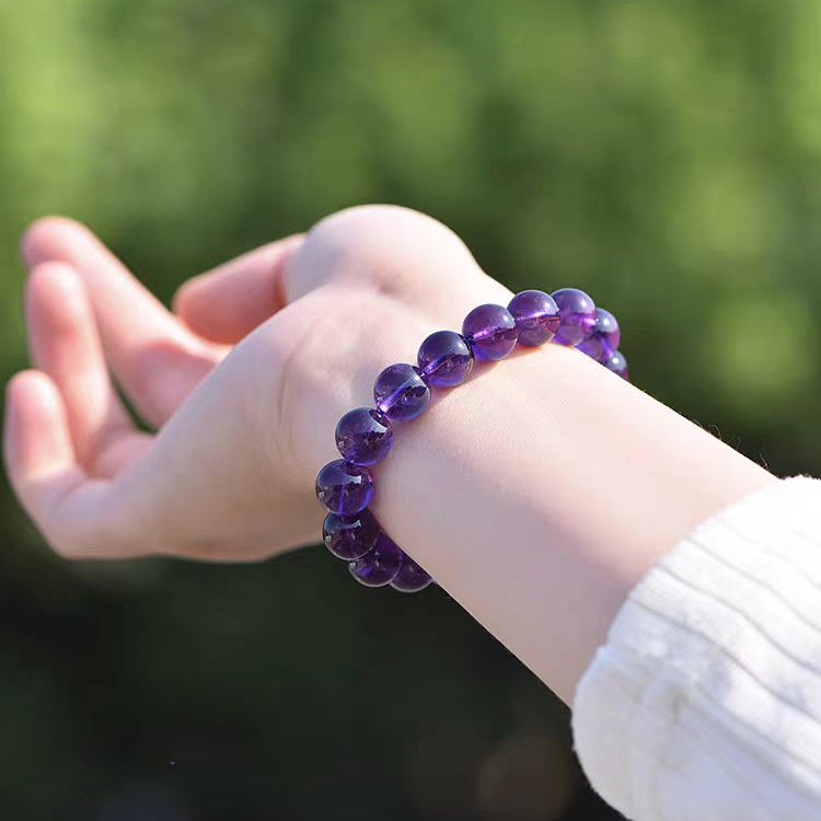 Amethyst Crystal Bracelet