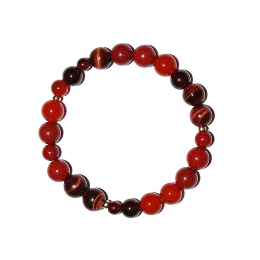 Crimson – Red Tiger Eye Bracelet