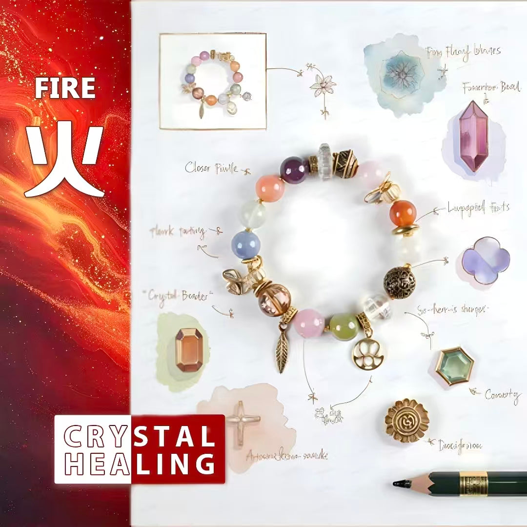 Nature Crystal Pouch