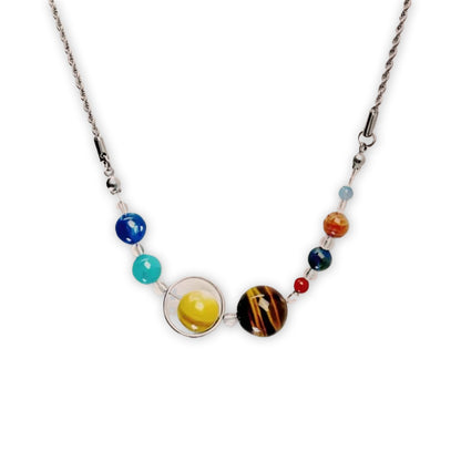 Celestial Orbit Necklace — The Solar System Collection