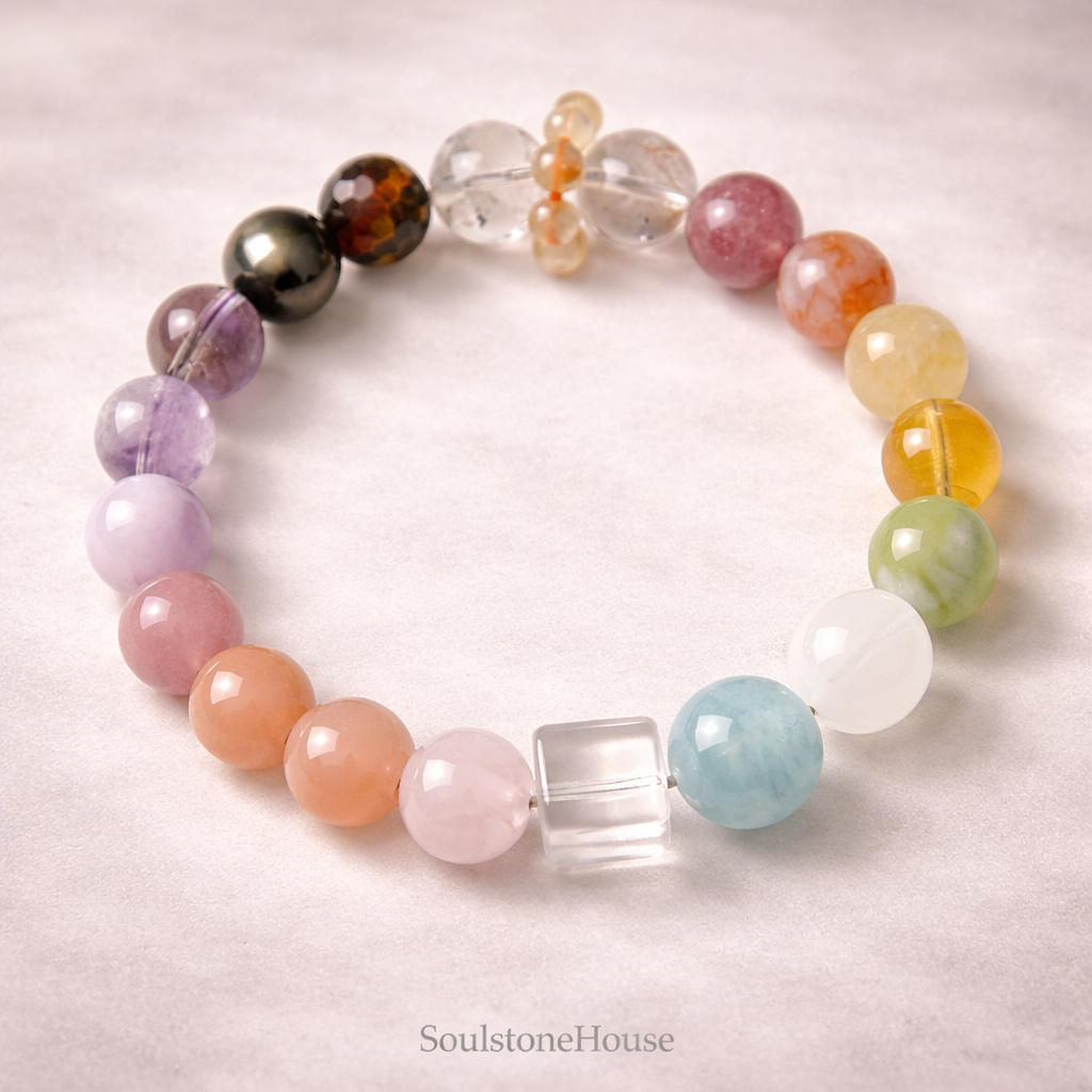 crystal beads bracelet
